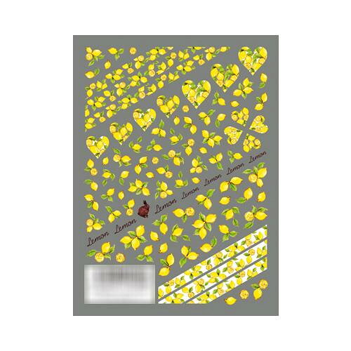 ※郵便で発送されるため、追跡はできません。他の商品と同時に注文すると送料無料になりません。商品未着・紛失等の保障対象外です。後払い決済はご利用いただけません（キャンセルとなります）。ほかのTSUMEKIRA(ツメキラ) ネイルシールはこちらから！貼るだけで簡単におしゃれなネイルが完成!しなやかフィットシート使用。レモンがたくさんデザインされた可愛らしい印象のネイルシールです。ワンポイント使いにしたりドット状に散りばめたり、様々なアイディアで楽しめるデザインです。fk094igrjsレモンがたくさんデザインされた可愛らしい印象のネイルシールです。ワンポイント使いにしたりドット状に散りばめたり、様々なアイディアで楽しめるデザインです。サイズシートサイズ:88mm×120mm個装サイズ：15×9×1cm重量個装重量：7g素材・材質ポリエチレンフィルム生産国日本