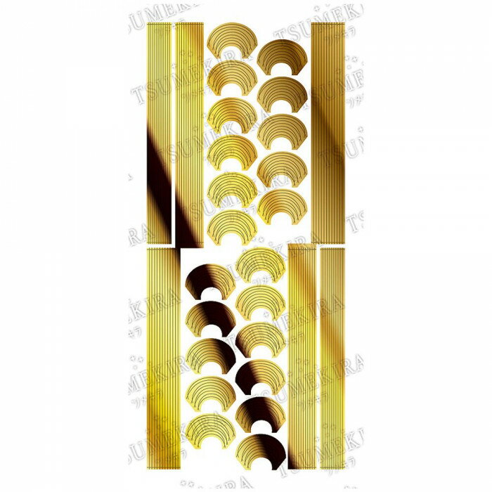 【楽天スーパーSALE_10%OFF】TSUMEKIRA(ツメキラ) ネイルシール cranberry nailプロデュース2 Design l..