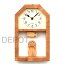 「KICORI ネコとサカナの時計 k259 （木製 とけい ウッドクロック 新築祝い 壁掛け時計 置き時計 ギフト インテリア 日本製 国産） 児童館」を見る