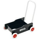 手押し車 赤ちゃん BRIO ブリオ 手押しくるま 黒 ( 木製 スウェーデン製 ギフト プレゼント 男の子 女の子 )
