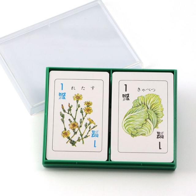 カードゲーム 野菜カード（パーティーゲーム 珍しいかるた 学べるかるた） 児童館