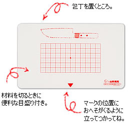 【子供用まな板シート】