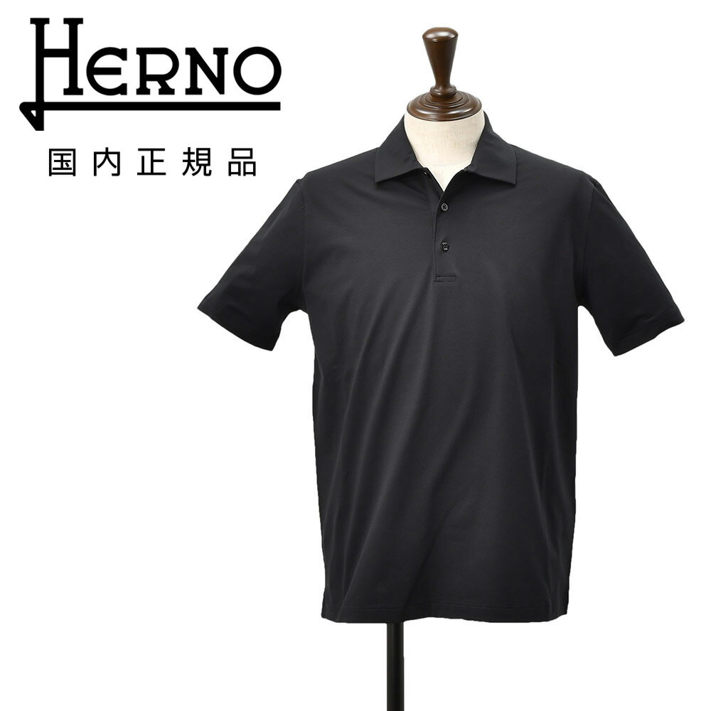 �إ�Ρ���HERNO Ⱦµ�ݥ������ ��� 3���եե���� ���ȥ�å����㡼���� SUPERFINE COTTON STRETCH �֥�å� �� �쥮��顼��...