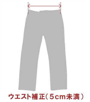 ウエスト補正 5cm未満 ウエスト補正 5cm未満