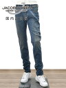 ヤコブコーエン JACOB COHEN デニムパンツ メンズ ストレッチジーンズ BARNY バーニーモデル ヴィンテージブルー スリムストレート ハラコバックパッチ ヴィンテージ加工 国内正規品 でらでら 公式ブランド