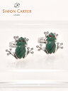 Simon cater サイモンカーター 蛙 カエル 赤い眼で芸術的なアニマルモチーフ Darwin Frog Cufflinks カフリンクス カフス