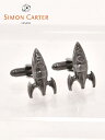 サイモンカーター SIMON CARTER メンズ アクセサリー カフリンクス ビジネス小物 ロケット 宇宙飛行 アンティーク おしゃれ プレゼント でらでら...