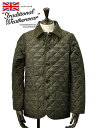 トラディショナル ウェザーウェア キルティングコート メンズ トラディショナル ウェザーウェア 　　Traditional Weatherwear キルティングジャケット メンズ WAVERLY TWW ウェーヴァリー カーキ 中綿アウター 国内正規品 でらでら 公式ブランド