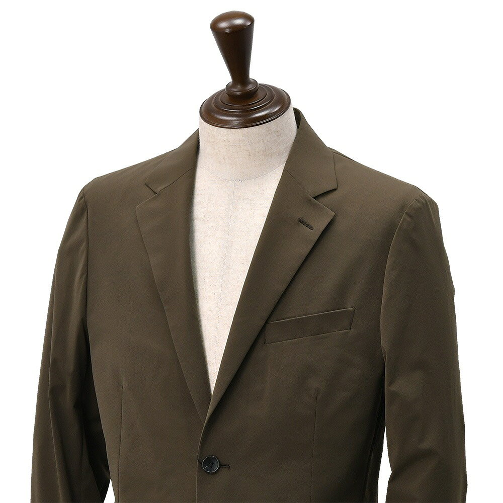 ジェイエイチ プラス カルペ ディエム　　JH＋CARPE DIEM セットアップ メンズ シングルジャケット＆テーパードパンツ 別注モデル ポリエステルジャージー カーキ シャカシャカ生地 軽量 でらでら 公式ブランド