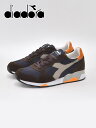 ディアドラ ヘリテージ Diadora Heritage スニーカー メンズ ローカットシューズ TRIDENT 90 トライデント クラシックブルー スエード リップストップナイロン ストーンウォッシュ加工 でらでら イタリアブランド