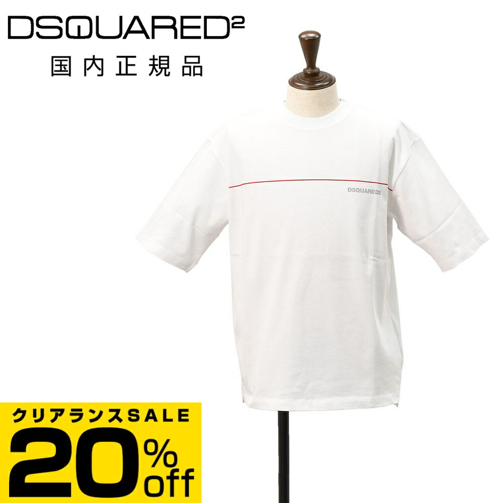 �ǥ��������������ɡ���DSQUARED2 ȾµT����� ��� ���롼�ͥå����åȥ��� ���åȥ󥸥㡼���� �ۥ磻�� �� ��åɥ饤��ץ��� �롼���ե��å� ...