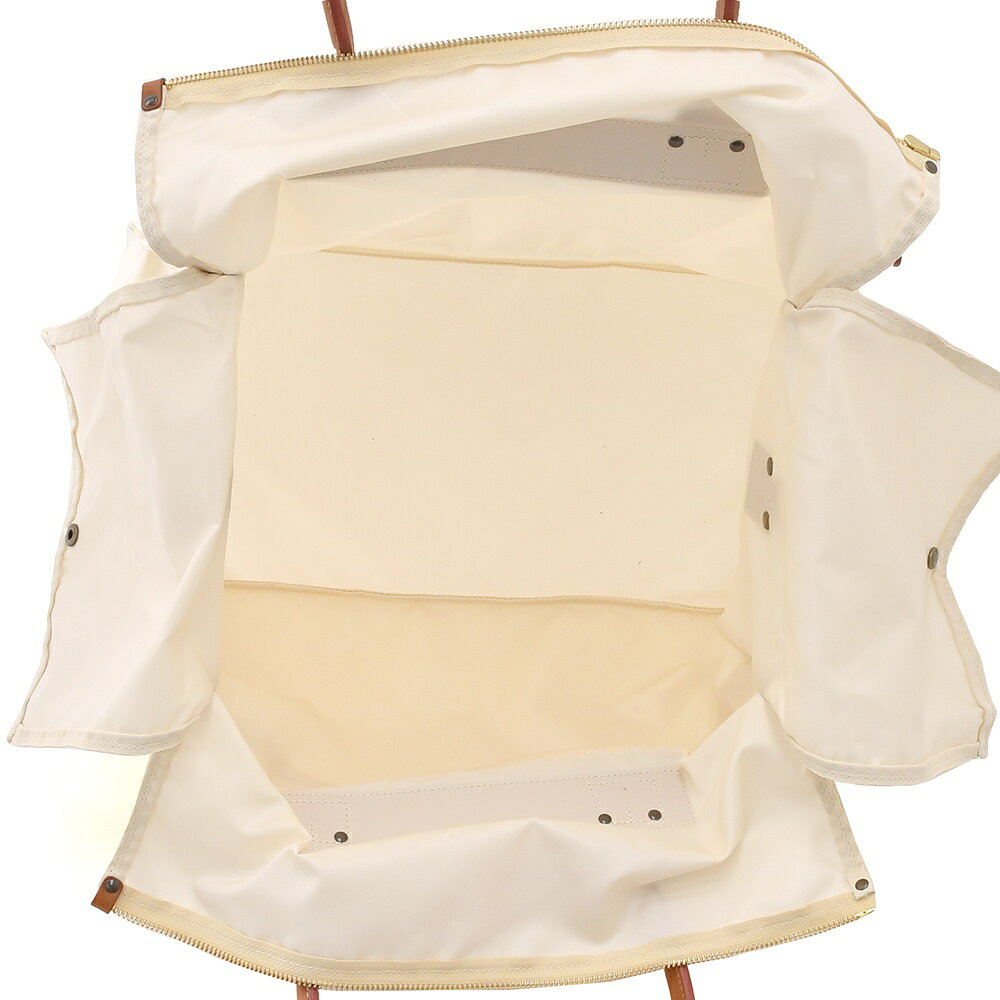 【ファイナル30】フェリージ　　Felisi ボストンバッグ メンズ 20314/1/DS ナイロン×レザーコンビ アイボリー 折り畳み式 旅行鞄 出張用 軽量 ラゲージ ファスナー開閉式 国内正規品 でらでら 公式ブランド deradera-10051667 でらでら メンズセレクトショップ サンプル画像3