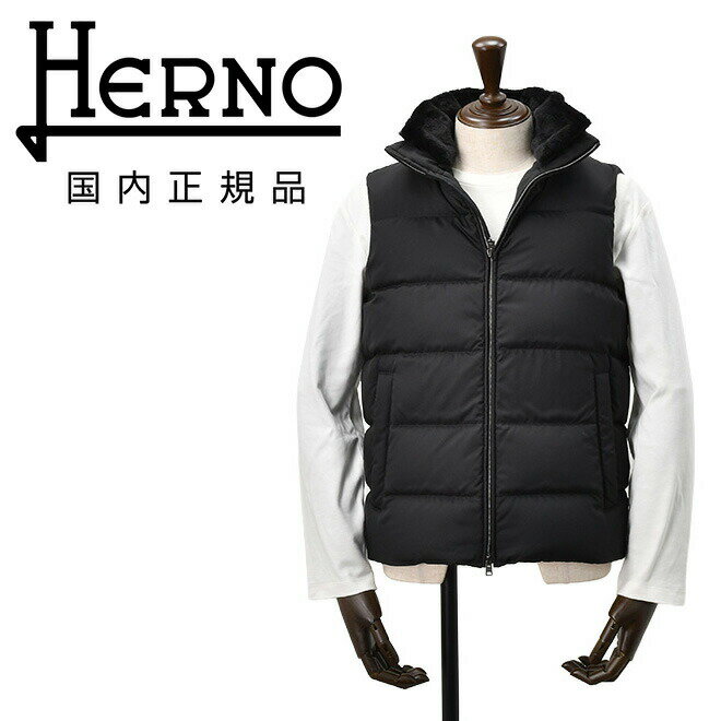 【極美品】ヘルノ ダウンベスト フード ゴールド金具 プレート 42 洗える 極美品】ヘルノ ダウンベスト フード ゴールド金具 プレート 42 洗える