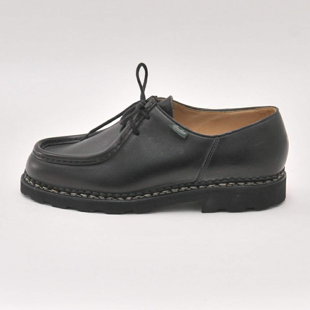 パラブーツPARABOOTミカエルMICHAELチロリアンシューズメンズ革靴LISレザーNOIRブラック黒ミカエルシューズブーツ国内正規品でらでら公式ブランド