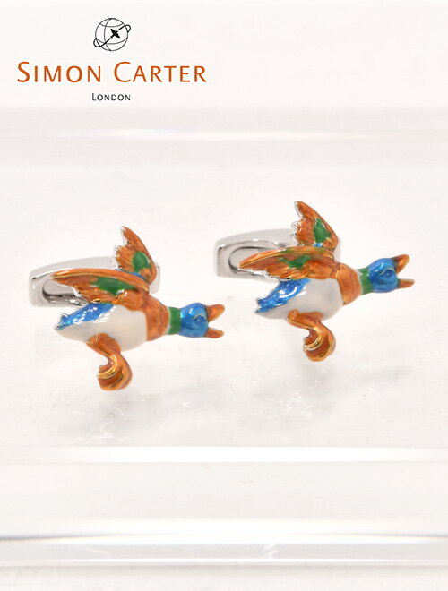 サイモン・カーター(カフス) サイモンカーター　　SIMON CARTER アクセサリー Flying Duck フライングダック アニマルモチーフカフス 鳥 カフリンクス