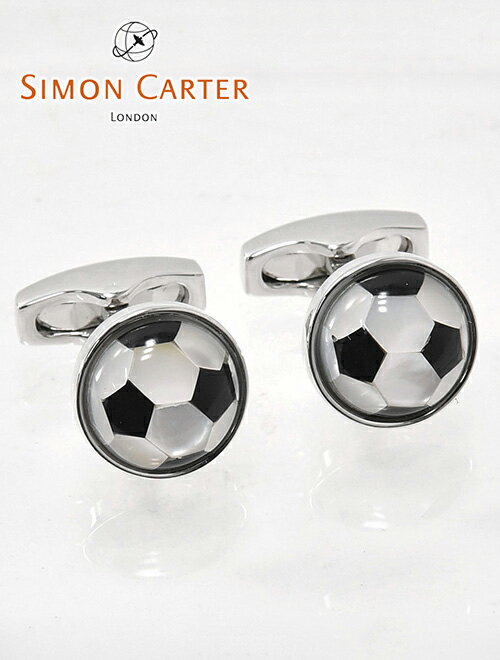 サイモン・カーター(カフス) サイモンカーター　　SIMON CARTER メンズアクセサリー カフス カフリンクス サッカー フットボール お洒落 cufflinks パーティー イギリス でらでら 公式ブランド