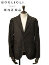 ボリオリ アウター メンズ 【clearance 20%off】ボリオリ　　BOGLIOLI カジュアルジャケット メンズ K.JACKET シングル2つ釦 ダークブラウン ウールポリ ノッチドラペル アンフィニッシュ袖 ボタン付け代金込み 国内正規品 でらでら 公式ブランド