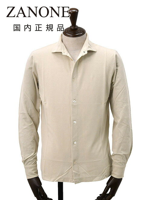 Ρ͡ZANONE 㡼  Ĺµ˥åȥ ߡ CAMICIA åȥ ١ 쥮顼եå ߥ磻ɥ顼...