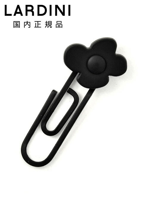 ラルディーニ LARDINI ブート二エール メンズ ラペルピン クリップタイプ フラワーモチーフ ブラック ブランド専用BOX ギフト プレゼント 国内正規...