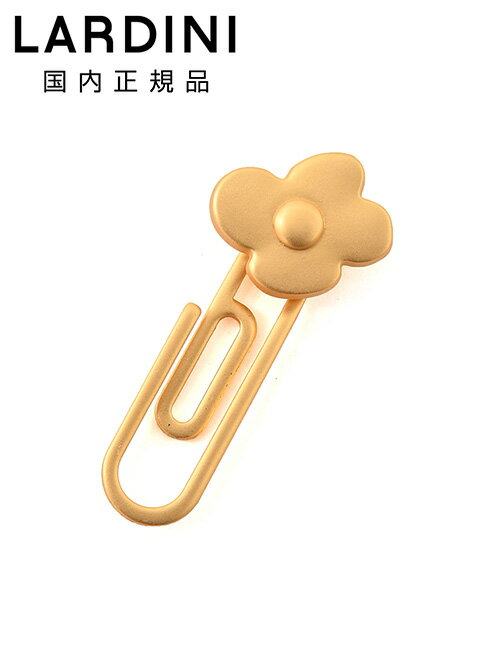 ラルディーニ LARDINI ブート二エール メンズ ラペルピン 花形クリップタイプ フラワーモチーフ メタル ゴールドメッキ ステンレス ブランド専用BOX...