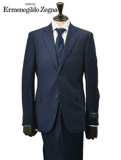 エルメネジルド ゼニア cloth by Ermenegildo Zegna シングルスーツ メンズ 2つ釦フロント エレクタウール生地 ELECTA ピンストライプ柄 ネイビー 紺 Superlativo スペルラティボ ノッチドラペル 日本製 エルメネジルド ゼニア cloth by Ermenegildo Zegna シングルスーツ メンズ 2つ釦フロント エレクタウール生地 ELECTA ピンストライプ柄 ネイビー 紺 Superlativo スペルラティボ ノッチドラペル 日本製
