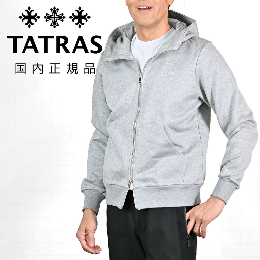 [ようちゃん]【超人気・美品】タトラス/ジップアップパーカー/袖ロゴ 楽天市場】ジップアップパーカー（ブランドタトラス）（パーカー