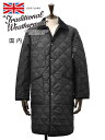 【2,000円offクーポン 】トラディショナル ウェザーウェア Traditional Weatherwear キルティングコート メンズ WAVERLY TWW LONG ウェーバリーロング ネイビー 中綿アウター 国内正規品 でらでら 公式ブランド