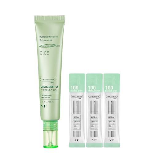 VTCOSMETICS(ブイティコスメテックス) VT CICA クリーム (レチA クリーム 30ml＆リードルショット100(1ml)×3おまけ入り) 2f4