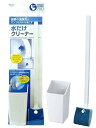 まめいた トイレブラシ ホワイト クリーナー:幅3.5×奥行3.3×高さ25cm ケース:幅4.3×奥行4×高さ9.2cm 水洗い TS-002 2F-G(3)
