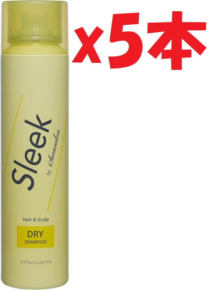 5本セット スリーク by サラサロン ドライシャンプー y6