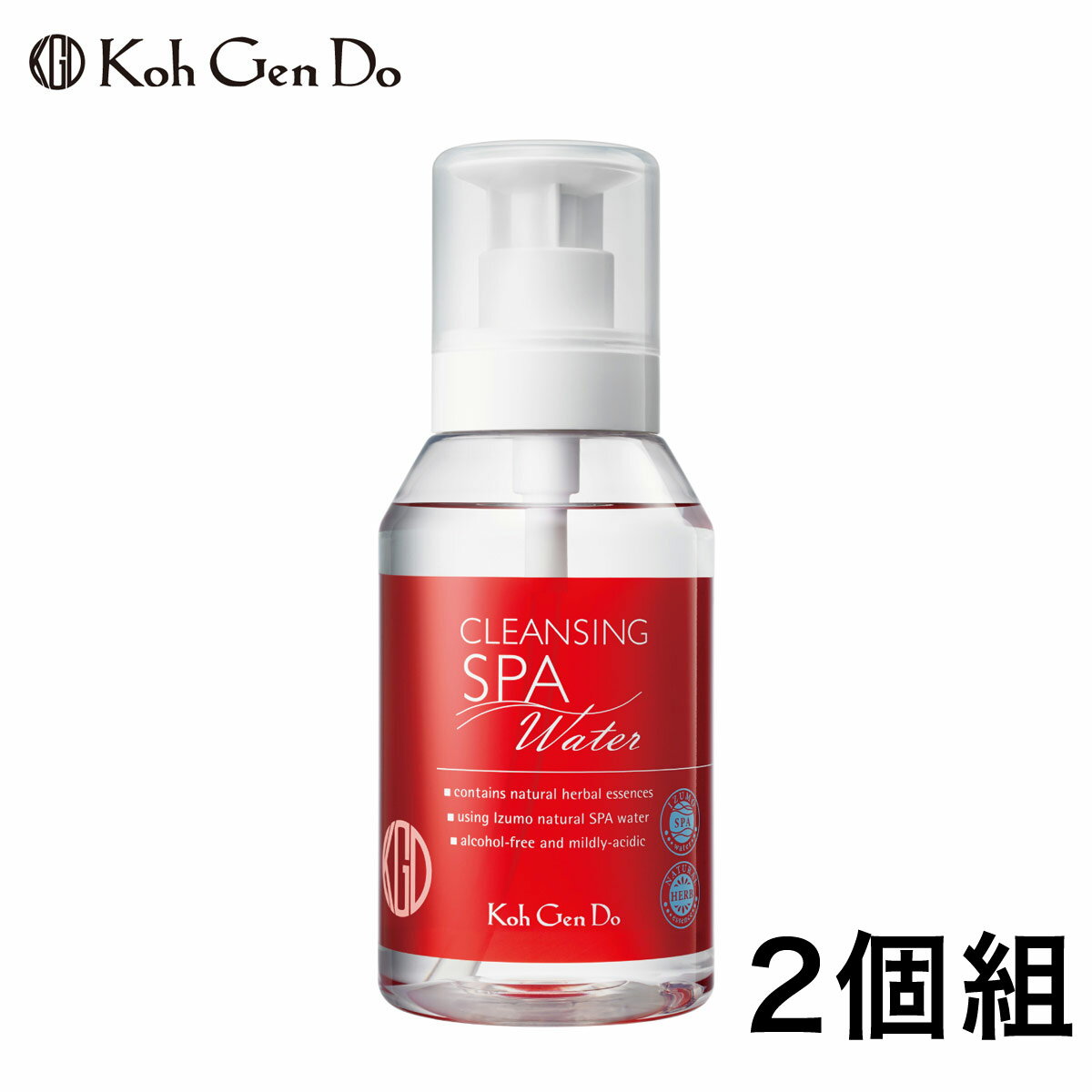 ƻ 󥸥󥰥 380mL 2 ݥץإåɥ ᥤȤ Koh Gen Do ɥ 󥸥  ò  SPA ϡ  W   ᥤ ץ롼 륳Ի