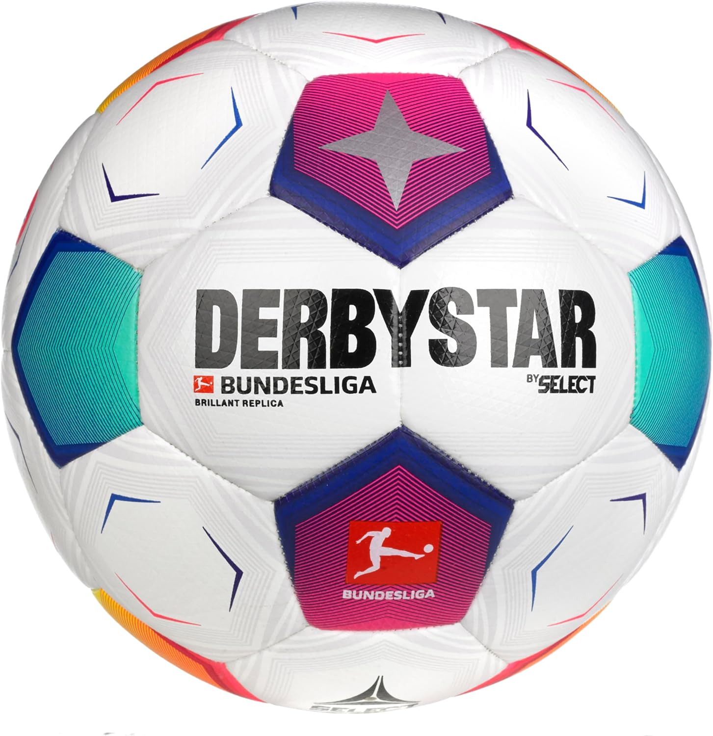 ダービースター ブンデスリーガ ブリラント レプリカ 5号球 Brillant Replica DERBYSTAR BUNDESLIGA レプリカボール サッカーボール サッカー ボール ジュニアユース ユース 中学生 高校生 社会人 キック 練習 育成球 Dual Bonded製法 5号