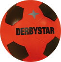 ダービースター ミニソフトボール 円周 23cm DERBYSTAR Minisoftball ミニボール Red/Black サッカーボール サッカー ボール