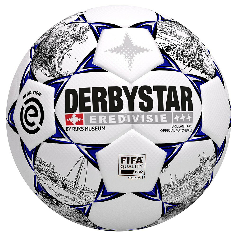 【公式】DERBYSTAR ダービースター ブリラント APS エールディヴィジ 公式試合球 5号球 FIFA国際公認球 BRILLANT APS EREDIVISIE 2019/2020 サッカーボール サッカー ボール FIFA検定球 ジュニアユース ユース 中学生 高校生 社会人 手縫い キック 練習 育成球 試合球