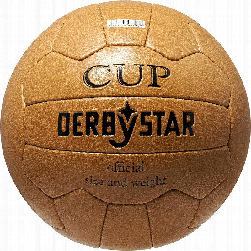 【公式】ダービースター DERBYSTAR ギフト対応可能 ダービースター サッカーボール Nostalgieball Cup 5号球ネット通販 サッカー 用品 セール