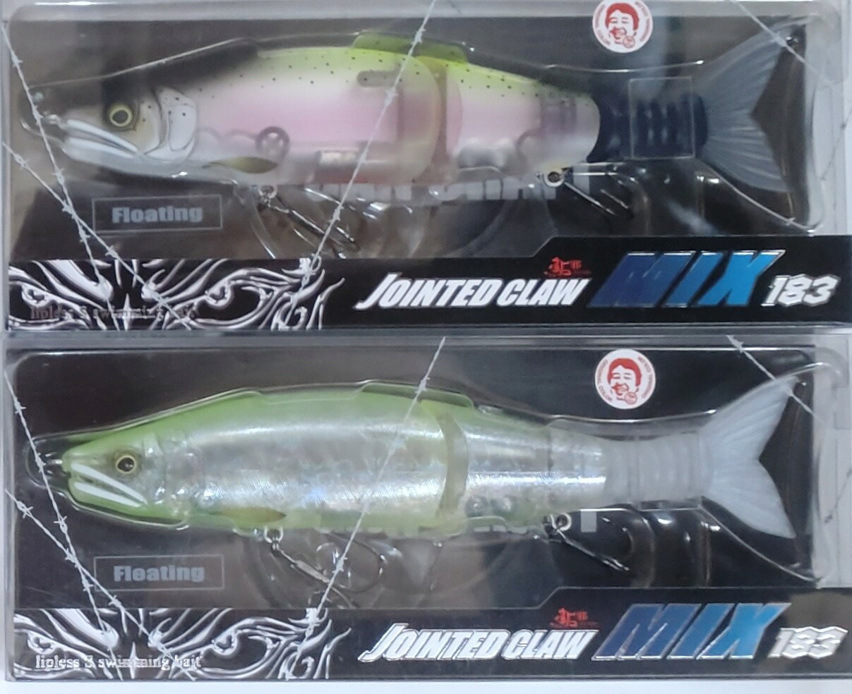 樂天商城 - 183　ジョインテッドクロー 　ミックス　ガンクラフト　JOINTED　CLAW　MIX　183　GAN　CRAFT谷山オリカラ