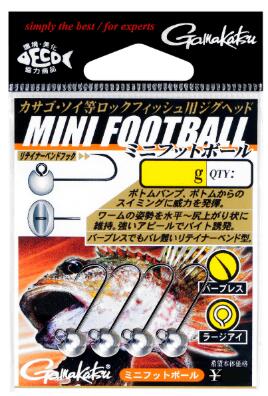 樂天商城 - 5.2g　ミニフットボール　がまかつ