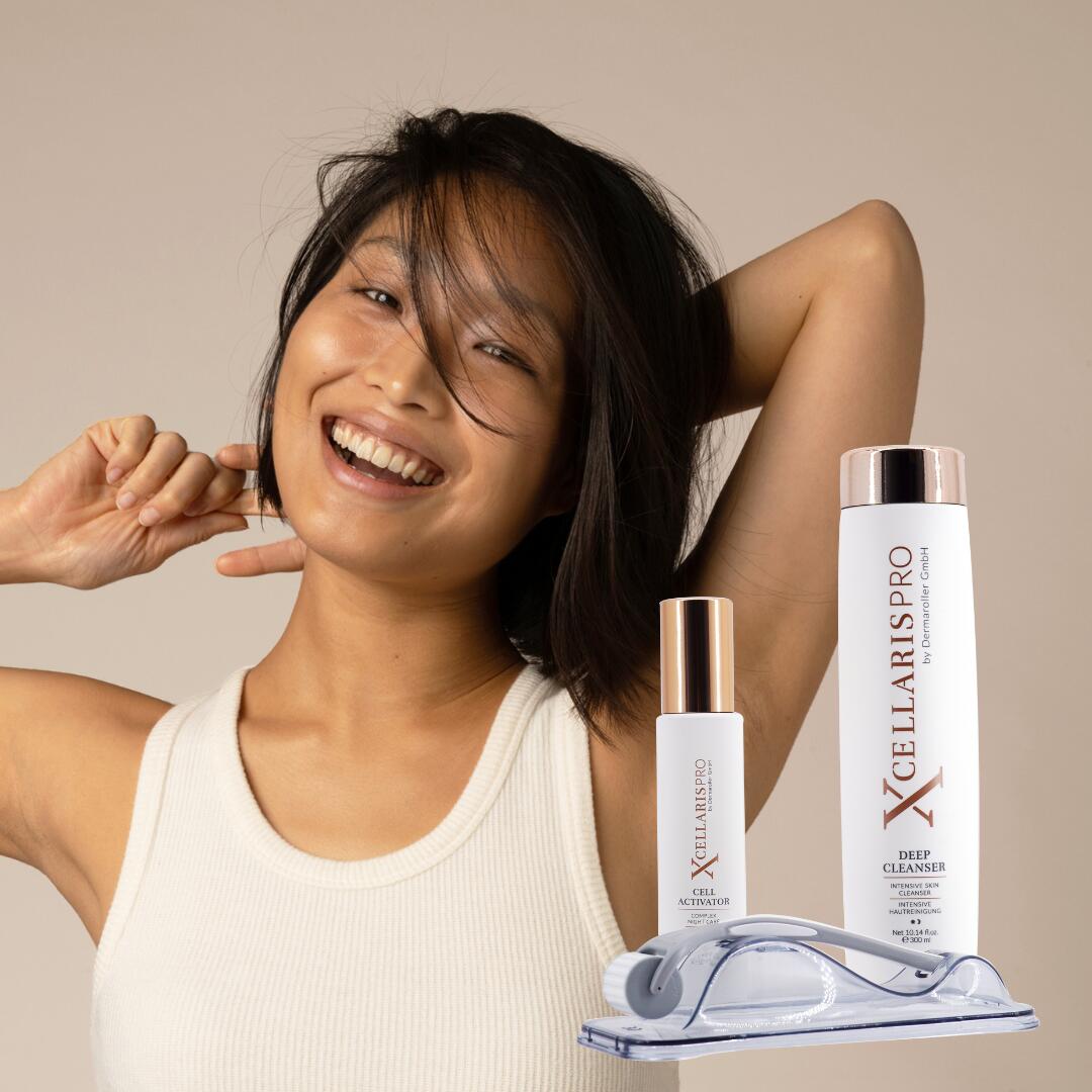 【Dermaroller GmbH 正規品】肌補修ケアセット しみ エイジングケア にきび跡 毛穴ケア 美容鍼 コラーゲン誘発 セルフケア フェイス用