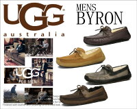 UGGアグBYRONMENSバイロンメンズスリッポンモカシンシューズ