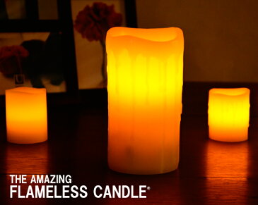 THE AMAZING FLAMELESS CANDLE　ザ アメイジング　フレームレスキャンドルLIGHT DRIP SERIES 火を使わないLEDキャンドル