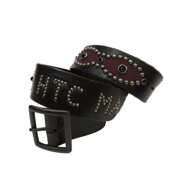 【100円OFFクーポン配布中!＋5%還元!★】HTCHollywood Trading CompanyHTC MAKERS BELT レザースタッズベルト 【0304ss_m】