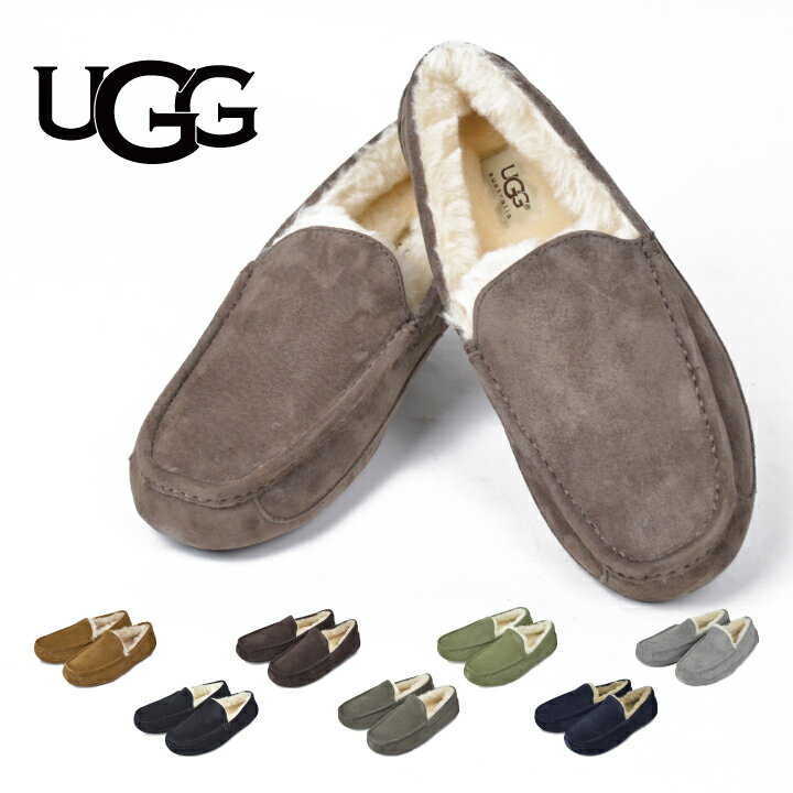 アグ メンズ スリッポン アスコット UGG ASCOT SUEDE MENS　アスコット スウェード　ムートンシューズ 1101110