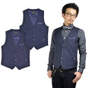 スコッチ ソーダ Scotch Soda ジレ ベスト Classic Waistcoat SC33051 おしゃれ お洒落 ネイビー