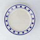 楽天DEROQUEフィッシュ エディ FISHS EDDY プレート 21.2cm MANHATTAN BLUE PLATE SPECIAL SIDE PLATE 500050 皿 丸 サイドプレート おしゃれ お洒落 スタイリッシュ