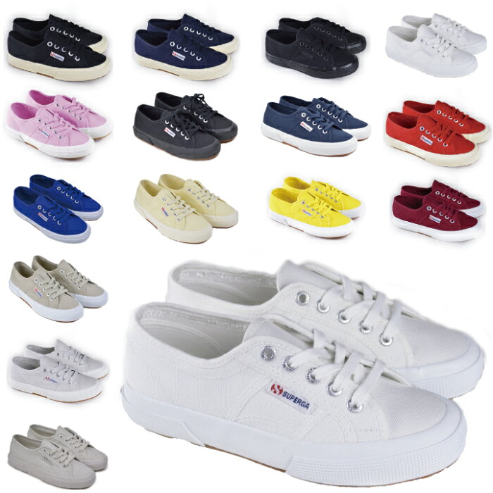 スペルガ スニーカー superga cotu classic 2750 キャンバススニーカー レディース