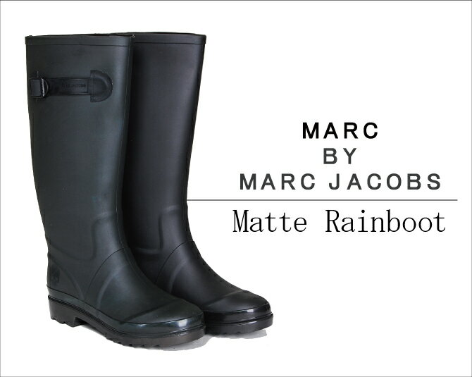 【楽天市場】MARC BY MARC JACOBSマーク バイ マークジェイコブスMATTE RUBBER BOOTSラバーブーツ【ジョッキー