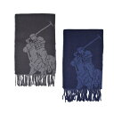 ポロ ラルフローレン ラルフ マフラー スカーフ メンズ ウール ビッグポニー POLO RALPH LAUREN BIG PONY JACQUARD SCARF PC0178