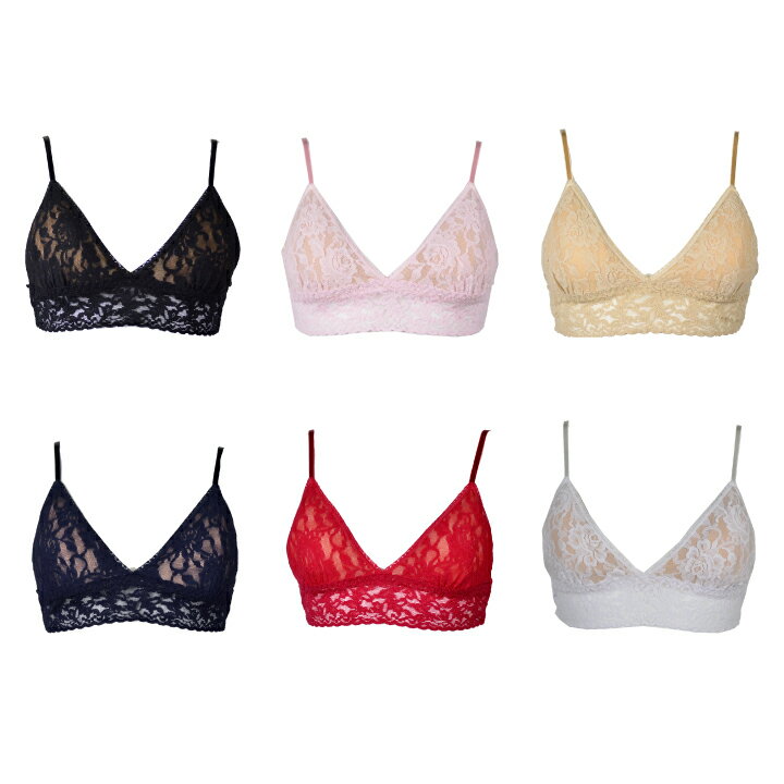 ハンキーパンキー　ランジェリー ハンキーパンキーhanky panky PADDED BRALETTE 487004 ブラ ブラジャー ノンワイヤー レースブラ セクシー