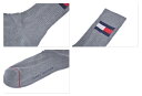 トミーヒルフィガー 靴下 ソックス 2足セット 男女兼用 Tommy hilfiger 2 Pk Flag Crew ATE276 ユニセックス 3