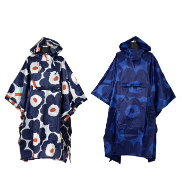 マリメッコ Marimekko RAIN PONCHO 047597 レインポンチョ レインコート カッパ 雨具 レイングッズ 合羽 プレゼント ゆったり ナイロン 可愛い 雨 北欧